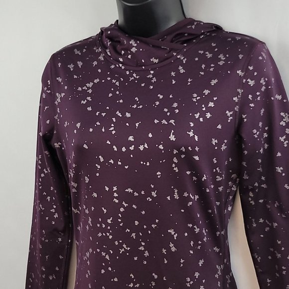 Under Armour Coldgear Infrared Hoodie Purple Size Small - Picture 4 of 12